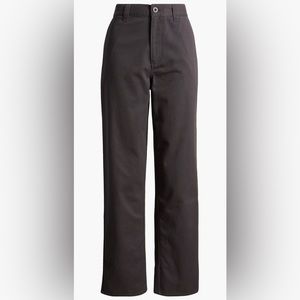 BP. High Waist Straight Leg Cotton Pants - Size 8